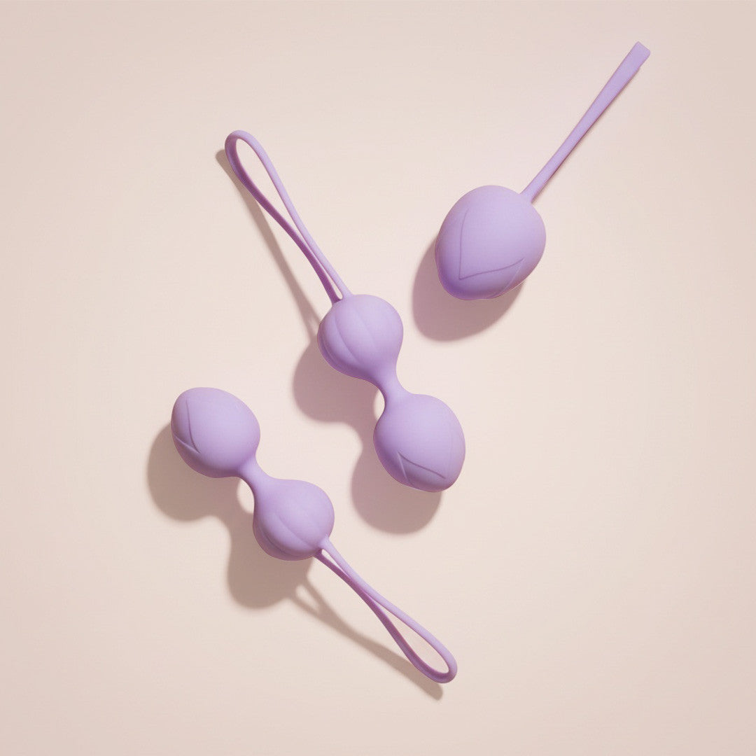 be-happy-caract-re-boules-de-geisha-violettes-silicone image 1