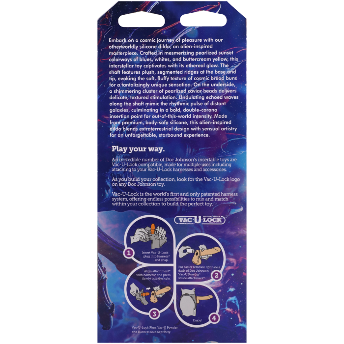 doc-johnson-vac-u-lock-milky-way-gode-silicone-multicolore image 6