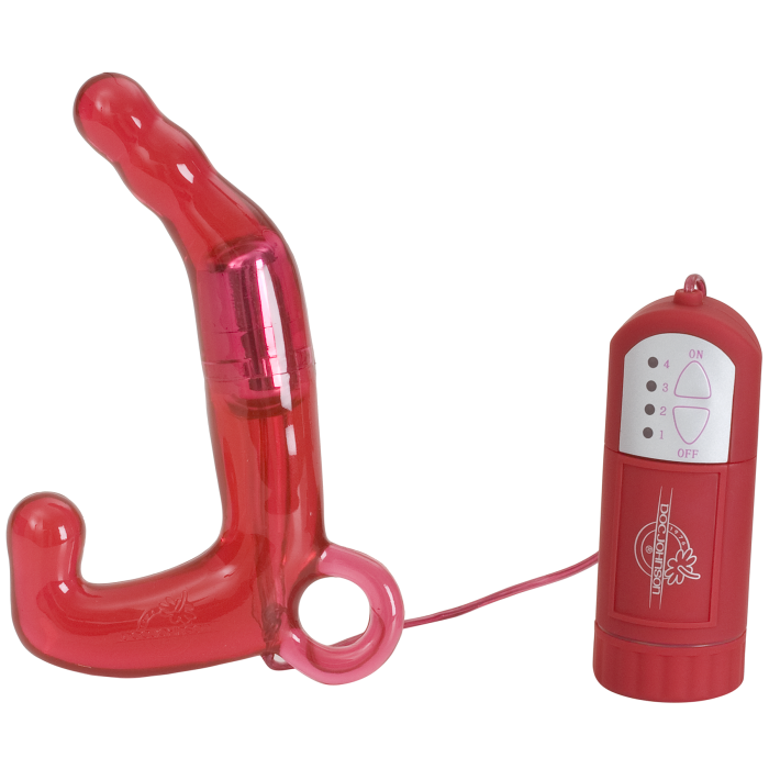 doc-johnson-anal-toys-prostate-pleasure-wand-stimulateur-rouge image 1
