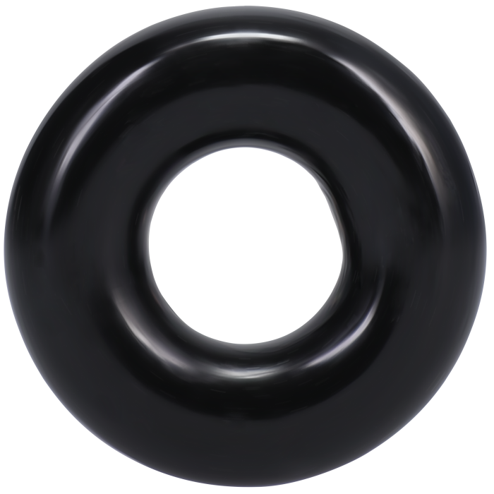 doc-johnson-rock-solid-2x-donut-anneau-p-nien-noir image 1