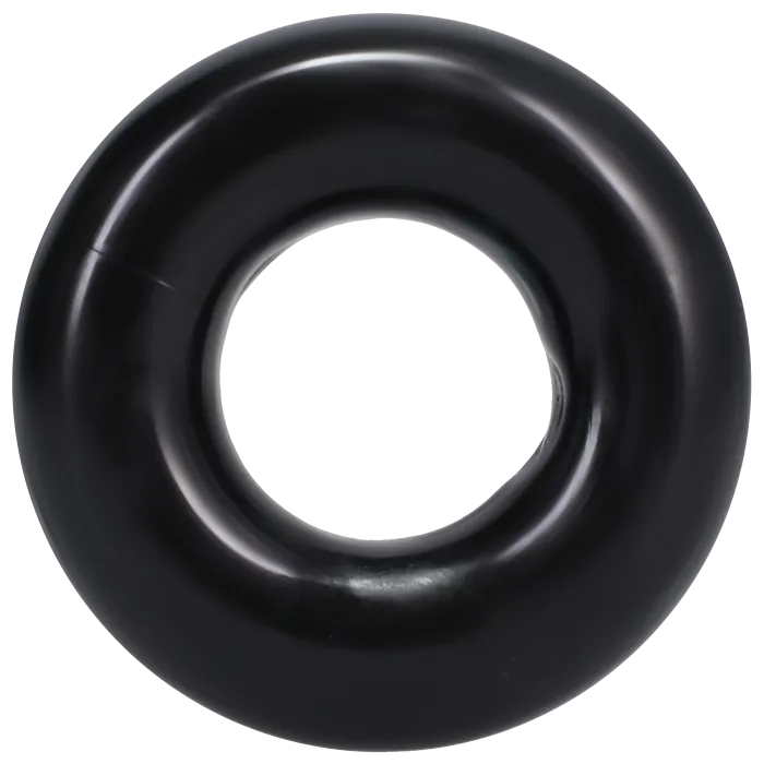 doc-johnson-rock-solid-the-3x-donut-anneau-p-nien-noir-tpe image 1