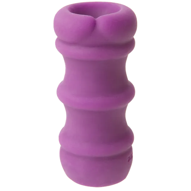 doc-johnson-mood-pleaser-masturbateur-thick-ribbed-violet image 1