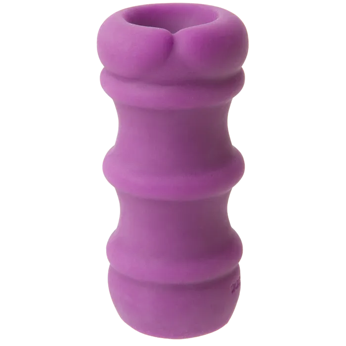 doc-johnson-mood-pleaser-masturbateur-thick-ribbed-violet image 1