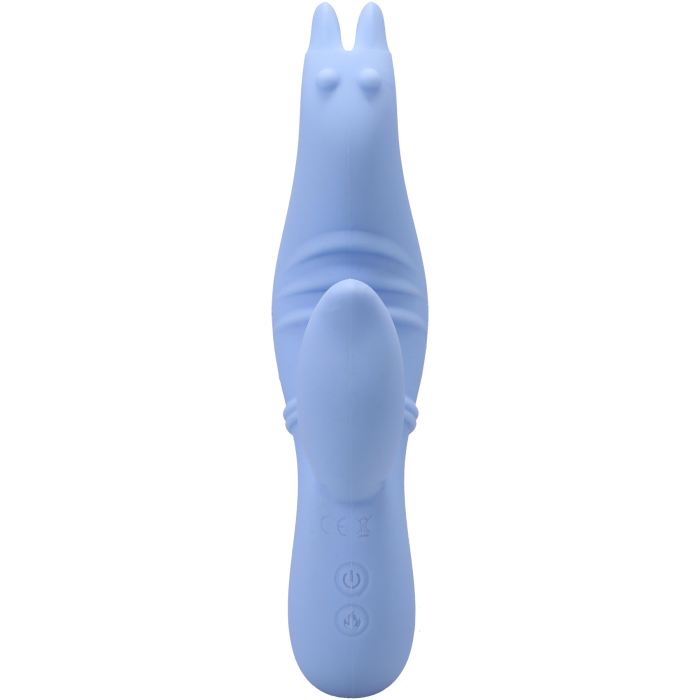 doc-johnson-seahorse-siren-vibromasseur-silicone-bleu image 2