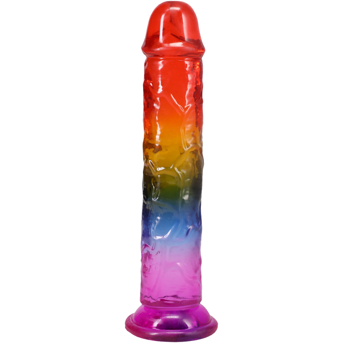 doc-johnson-crystal-jellies-dong-gode-rainbow-21-5-cm image 4