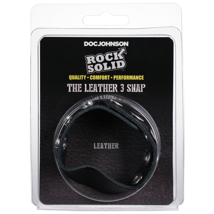 doc-johnson-rock-solid-leather-5-snap-cockring-noir image 7
