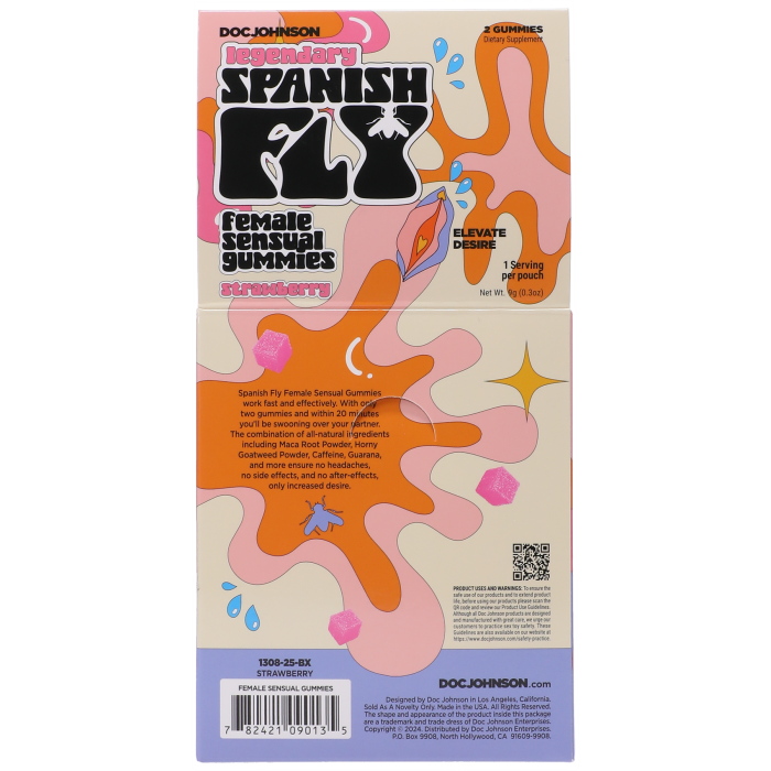 doc-johnson-spanish-fly-gummies-femme-fraise-sensuel-individuel image 8