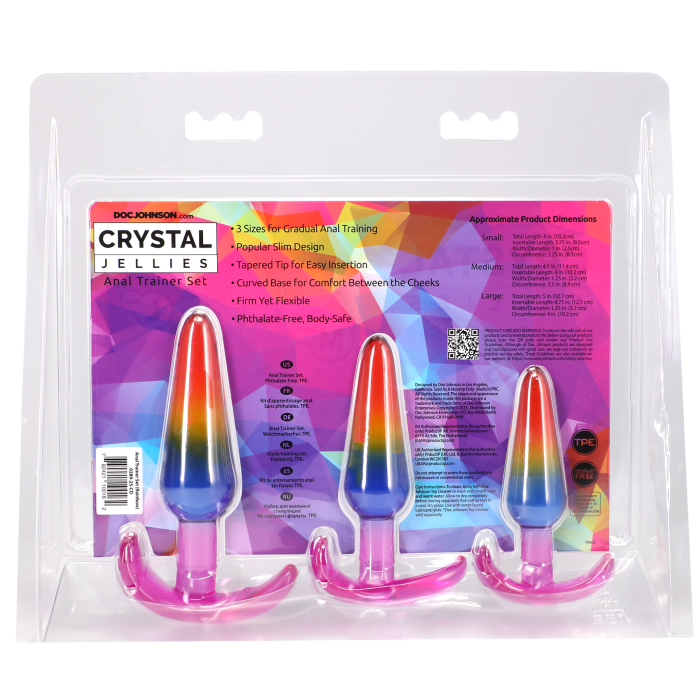 doc-johnson-crystal-jellies-kit-3-plugs-anaux-rainbow-s-m-l image 8