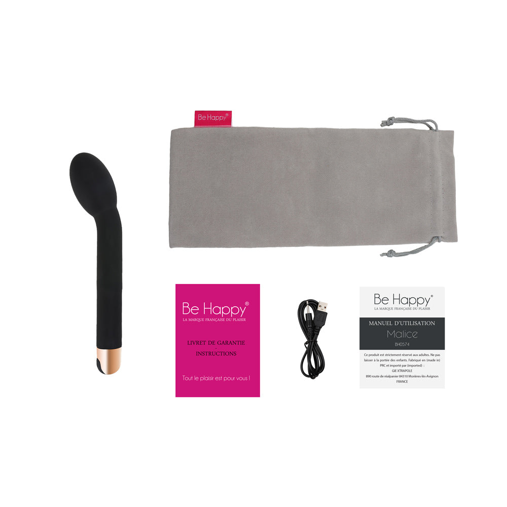be-happy-malice-vibromasseur-point-g-noir-2-en-1 image 4