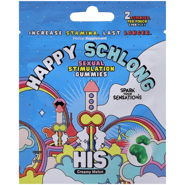 doc-johnson-happy-schlong-gummies-homme-melon-cr-meux image 1