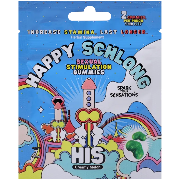 doc-johnson-happy-schlong-gummies-homme-melon-cr-meux image 1