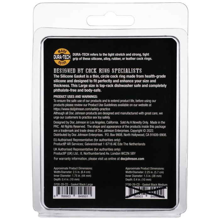 doc-johnson-rock-solid-gasket-large-anneau-p-nien-silicone-noir image 7