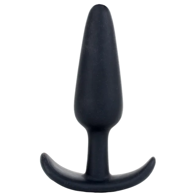 doc-johnson-mood-naughty-1-plug-anal-silicone-noir-large image 1