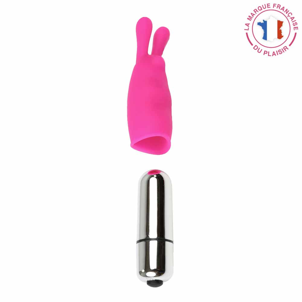 be-happy-bunny-mini-vibro-clitoridien-rose-lapin image 2