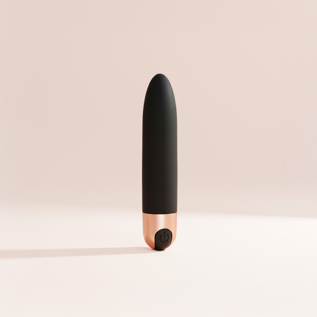 be-happy-folie-stimulateur-clitoridien-mini-vibro-noir-or image 1