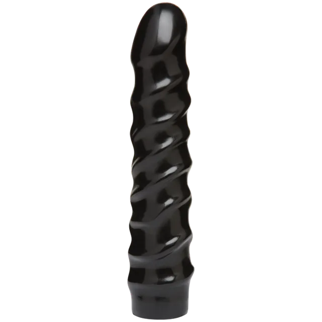 doc-johnson-vac-u-lock-codeblack-gode-20-cm-noir-spirale image 1