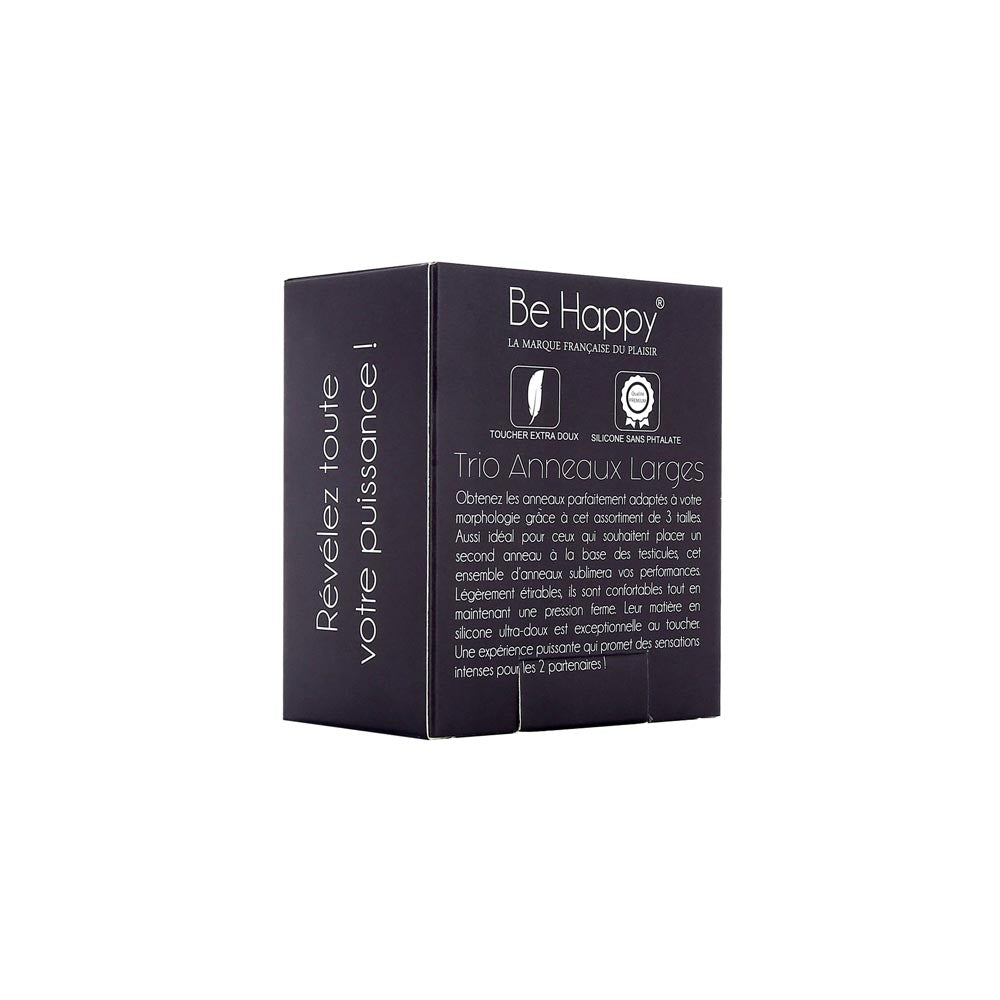 be-happy-trio-anneaux-p-nis-larges-silicone-noir image 7