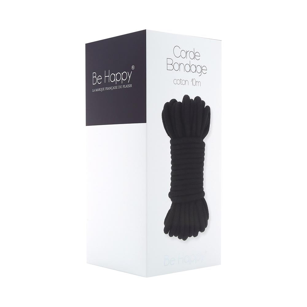 be-happy-domination-soft-corde-fine-bondage-coton-10m-noir image 2