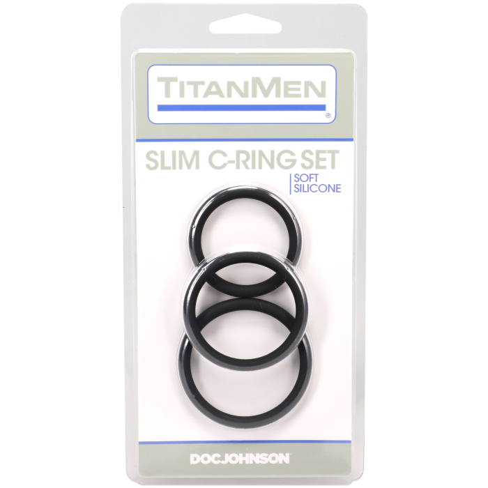 doc-johnson-titanmen-slim-c-ring-anneau-silicone-noir-lot-3 image 2