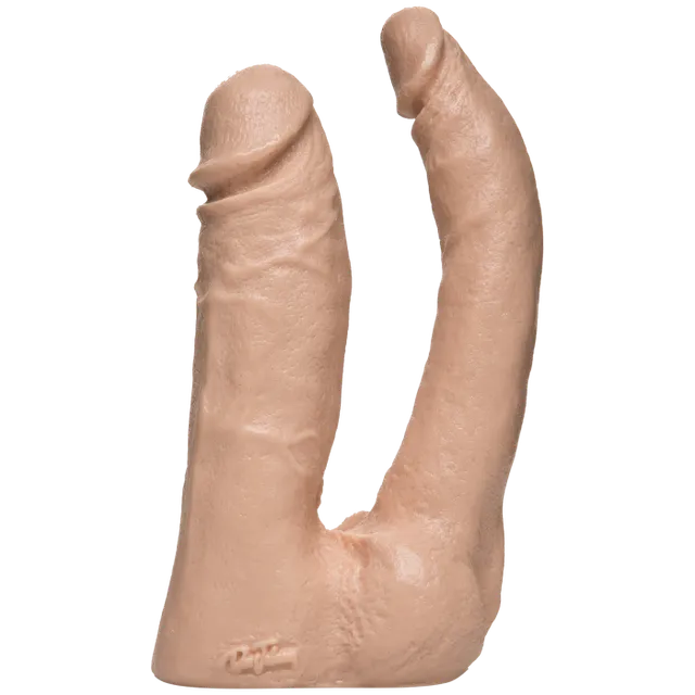 doc-johnson-the-naturals-double-gode-cr-me-veineux-double-p-n-tration image 1