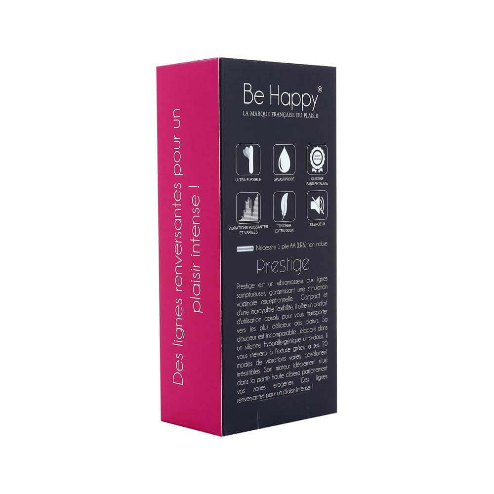 be-happy-prestige-vibromasseur-point-g-rose-or-20-modes image 5