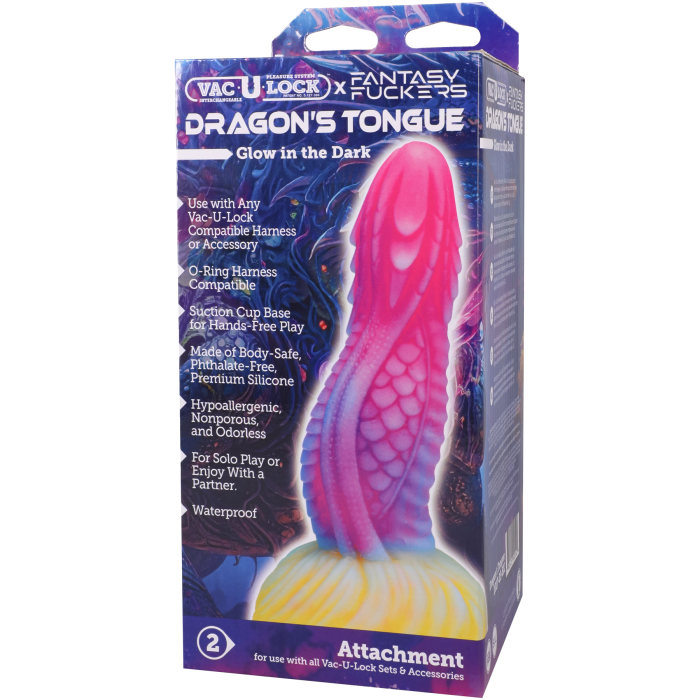 doc-johnson-vac-u-lock-dragon-s-tongue-gode-silicone-multicolore image 6