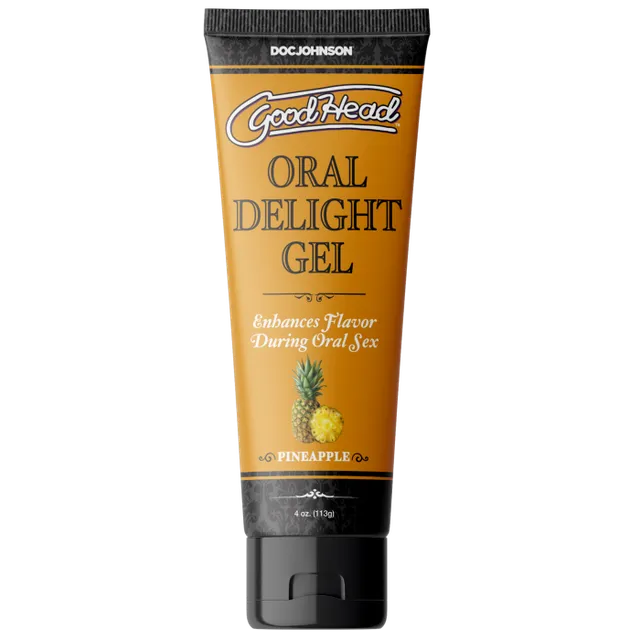 doc-johnson-goodhead-oral-delight-gel-oral-ananas-113-g-sans-sucre image 1