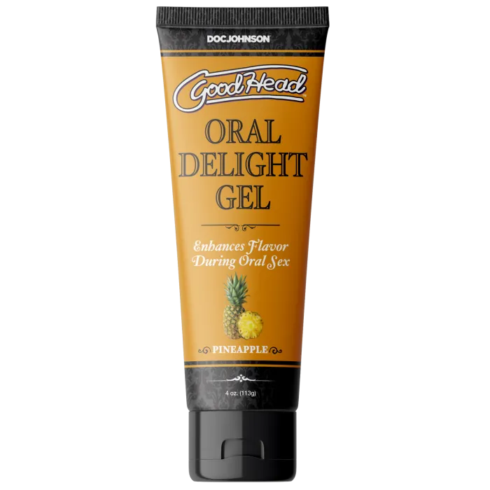 doc-johnson-goodhead-oral-delight-gel-oral-ananas-113-g-sans-sucre image 1