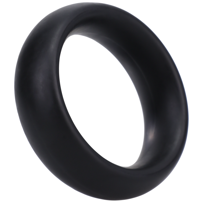 doc-johnson-rock-solid-anneau-p-nien-silicone-noir-taille-m image 2