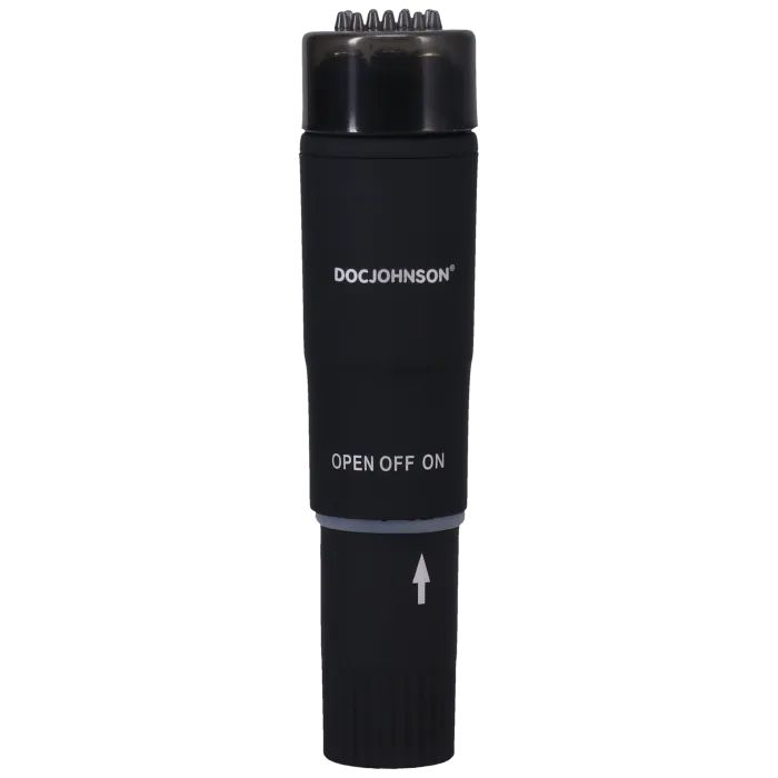 doc-johnson-black-magic-pocket-rocket-mini-vibro-noir-tanche image 1