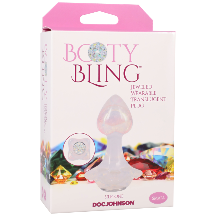 body-bling-booty-bling-plug-anal-silicone-translucide-s image 4