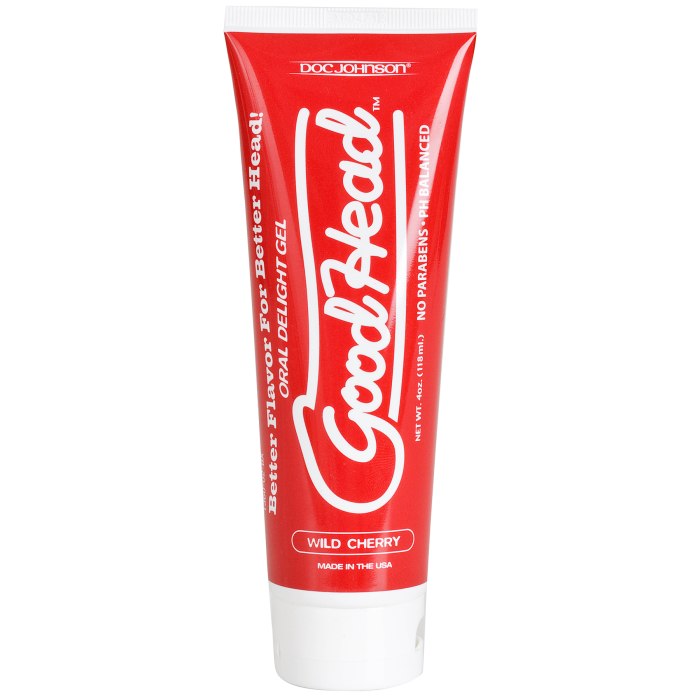doc-johnson-goodhead-oral-delight-gel-oral-cerise-113-g-sans-sucre image 1
