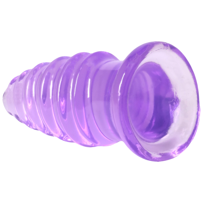 doc-johnson-crystal-jellies-anal-twist-plug-anal-transparent-5 image 8