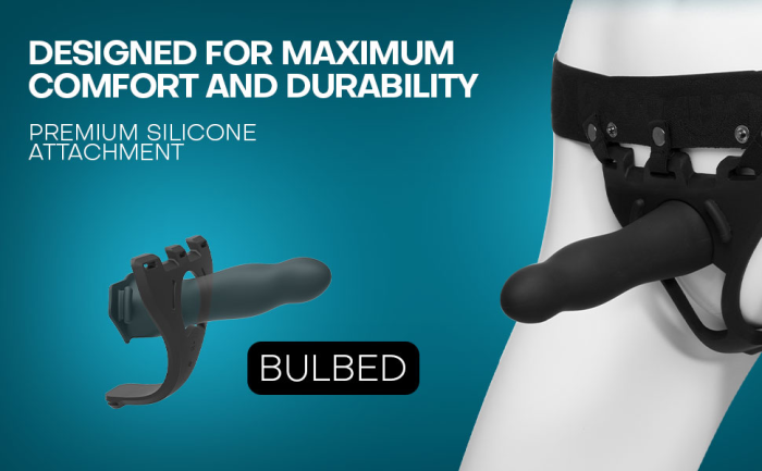 doc-johnson-body-extensions-be-daring-kit-strap-on-silicone-18cm image 4