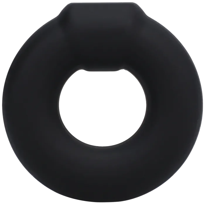 rock-solid-mega-ring-anneau-p-nien-noir-silicone image 1