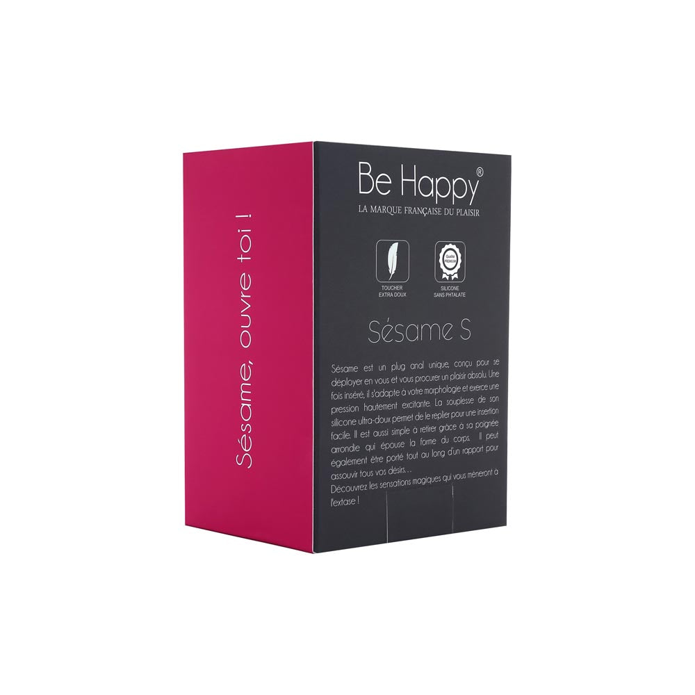 be-happy-sesame-spreader-plug-anal-noir-silicone-taille-s image 6