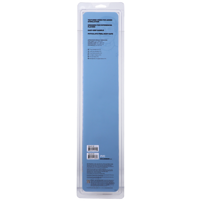 doc-johnson-classic-manhandler-gode-manche-25-cm-cr-me image 7