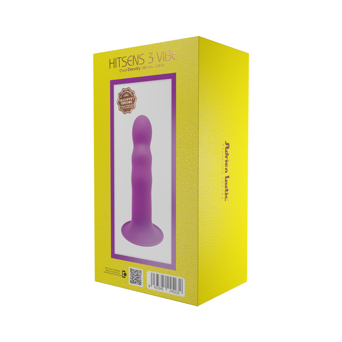 adrien-lastic-hitsens-3-gode-vibrant-silicone-violet-18-cm image 7