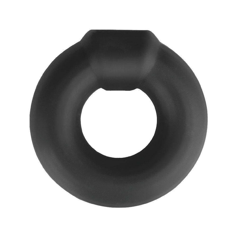 be-happy-anneau-p-nis-liquide-extensible-cockring-noir-silicone image 1