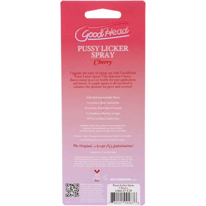 doc-johnson-goodhead-pussy-licker-spray-cerise-29-ml-sans-sucre image 5