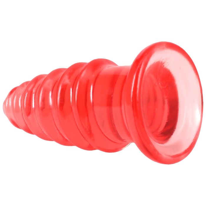 doc-johnson-crystal-jellies-anal-twist-plug-anal-transparent image 6