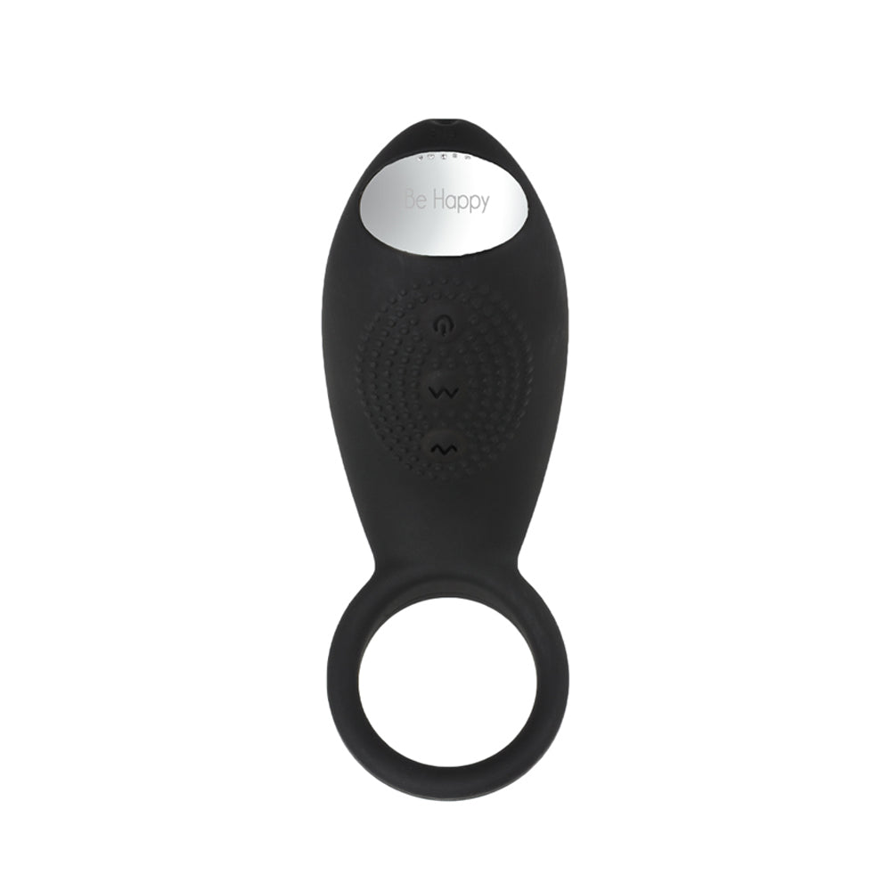 be-happy-liaison-anneau-vibrant-rechargeable-noir image 3