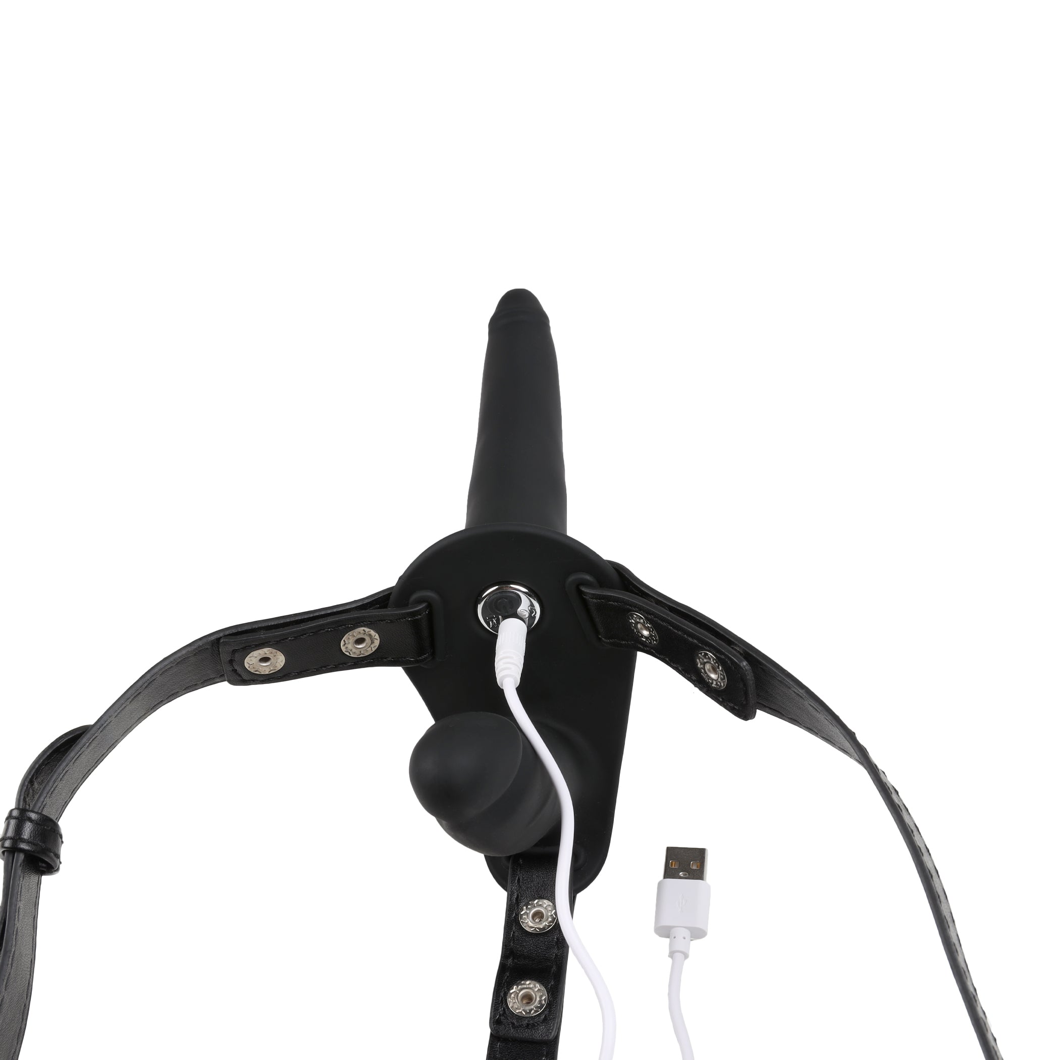 be-happy-harnais-double-gode-ceinture-vibrant-noir image 5