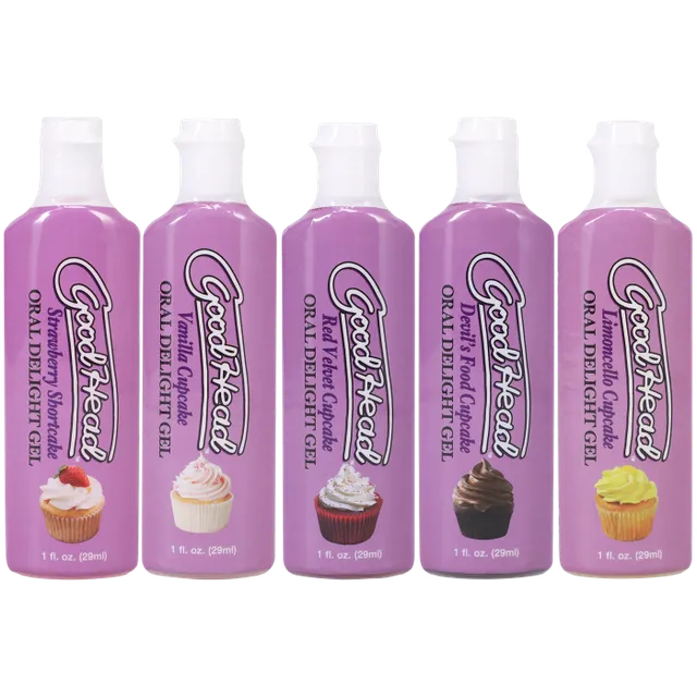 doc-johnson-goodhead-oral-delight-gel-cupcakes-5x29-ml image 1