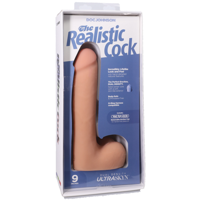 doc-johnson-realistic-cock-gode-23-cm-vanilla-ventouse image 8