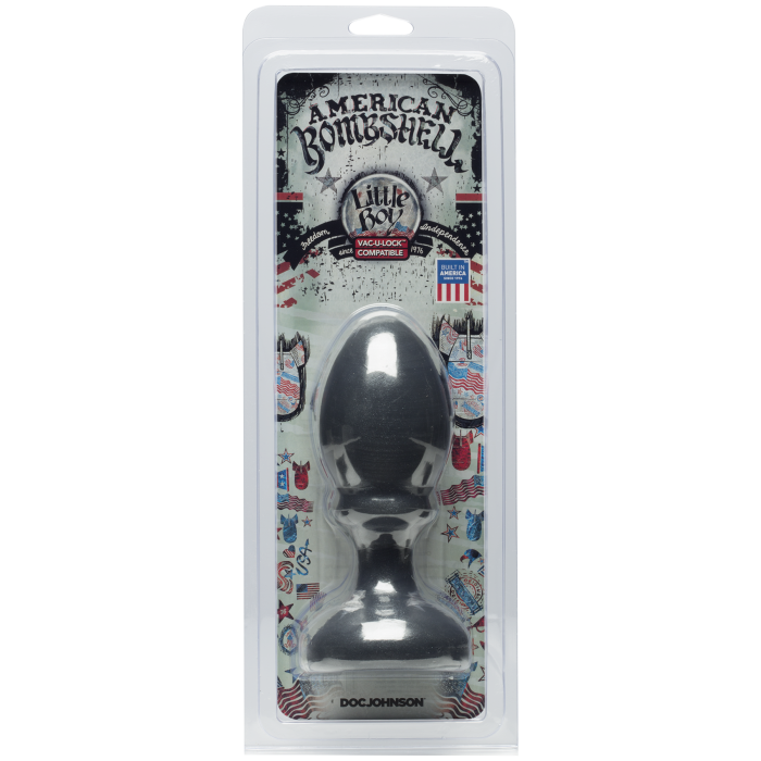 doc-johnson-american-bombshell-little-boy-plug-anal-gun-metal image 2