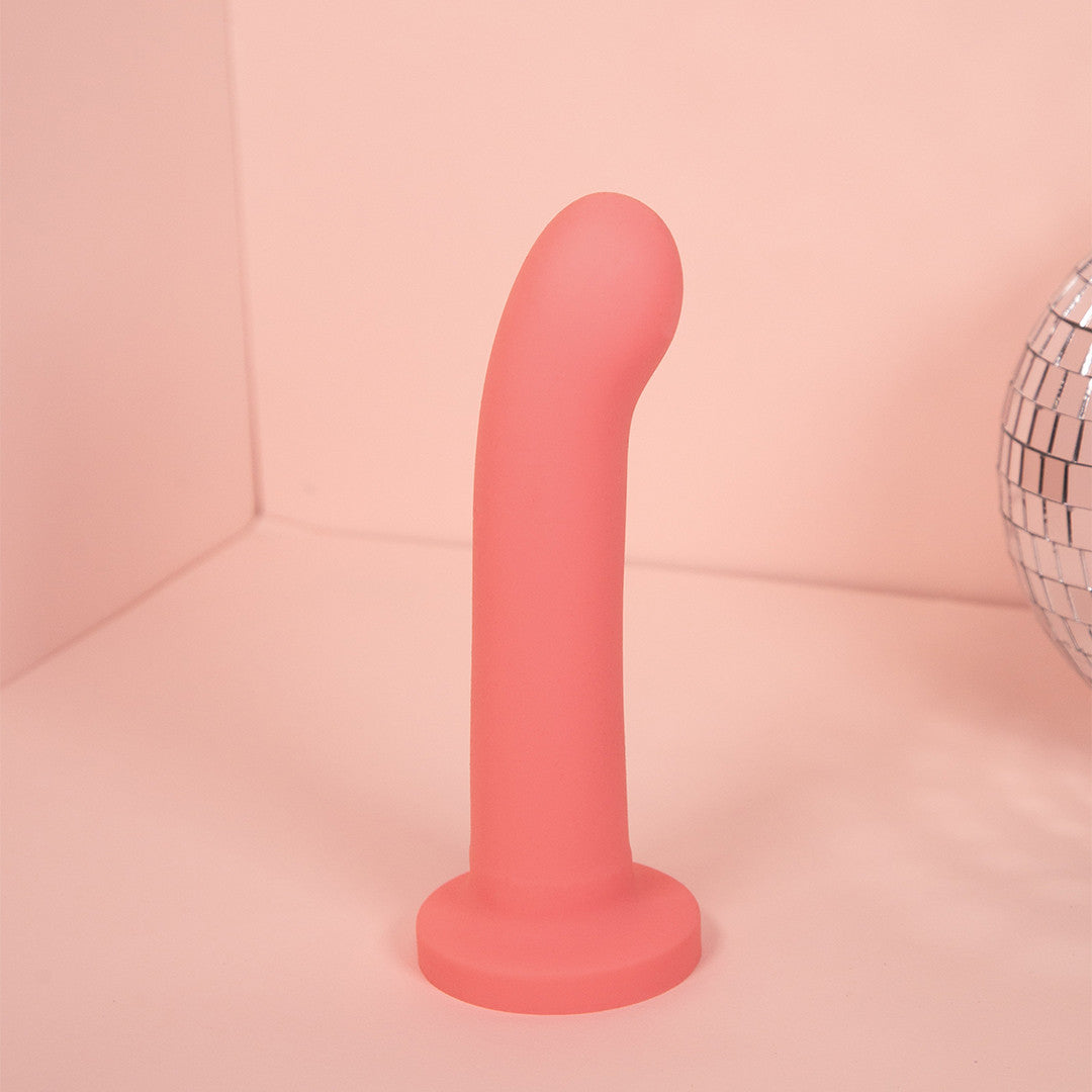 be-happy-vitamine-gode-ventouse-silicone-rose-point-g image 1