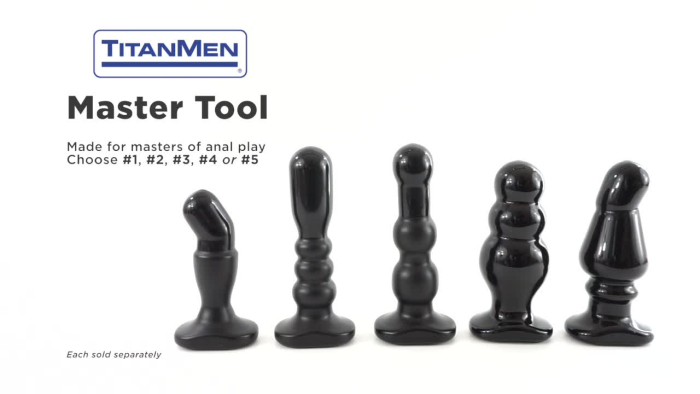doc-johnson-titanmen-master-tool-4-plug-anal-noir image 2