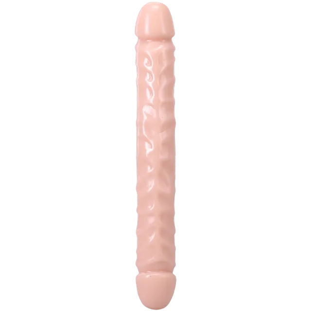 doc-johnson-classic-double-header-gode-double-30-cm-cr-me image 1