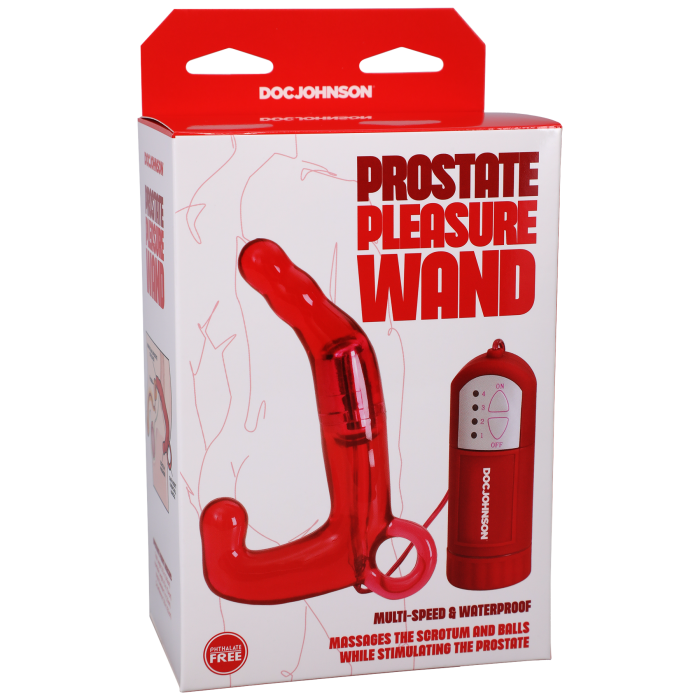 doc-johnson-anal-toys-prostate-pleasure-wand-stimulateur-rouge image 7